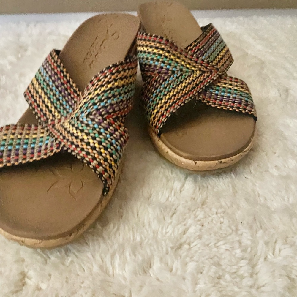 Skechers Luxe Foam 8 Cali Beverlee Cork Wedge